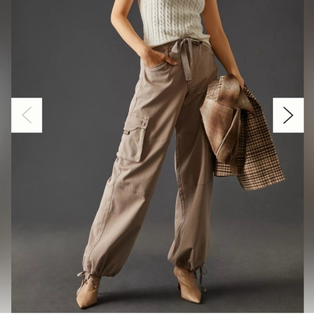 Anthropologie Pilcro Parachute Cargo Pants - Size 26